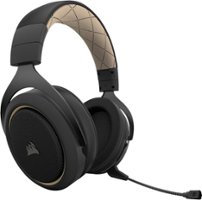 CORSAIR - HS70 PRO Wireless Stereo Gaming Headset - Cream - Front_Zoom