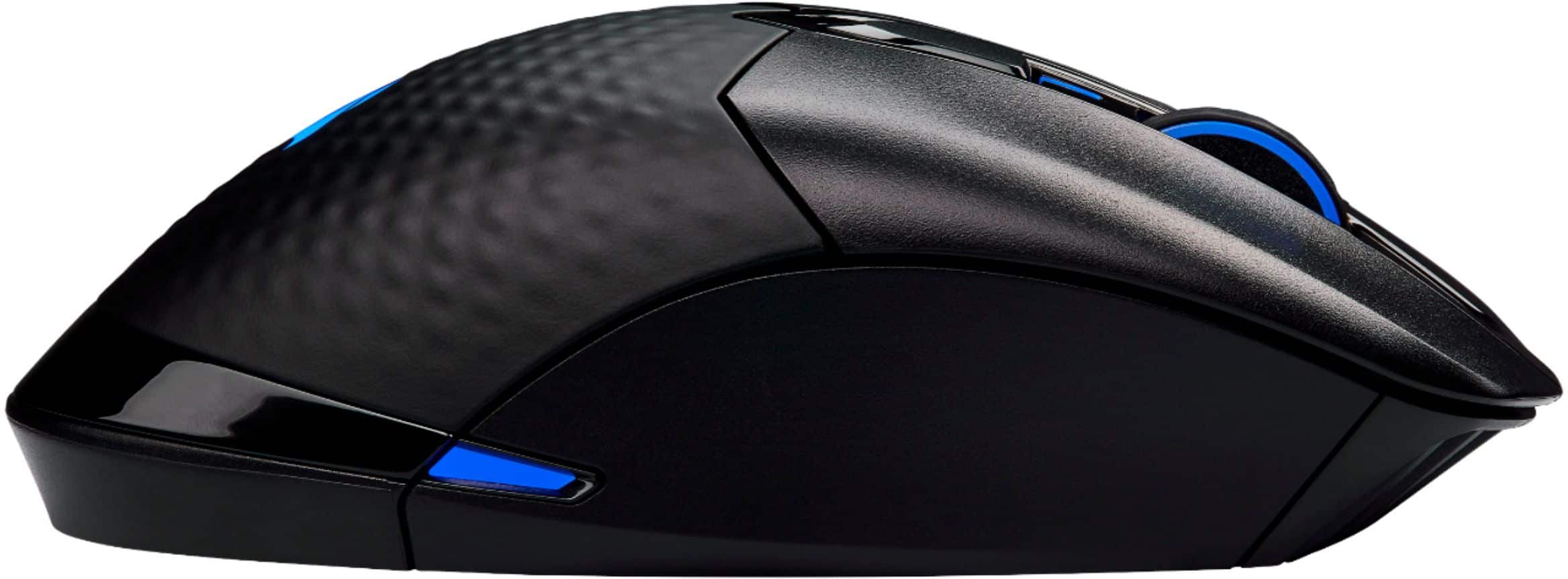Alt View 12. CORSAIR - DARK CORE RGB PRO Wireless Optical Gaming Mouse with Slipstream Technology - Black.