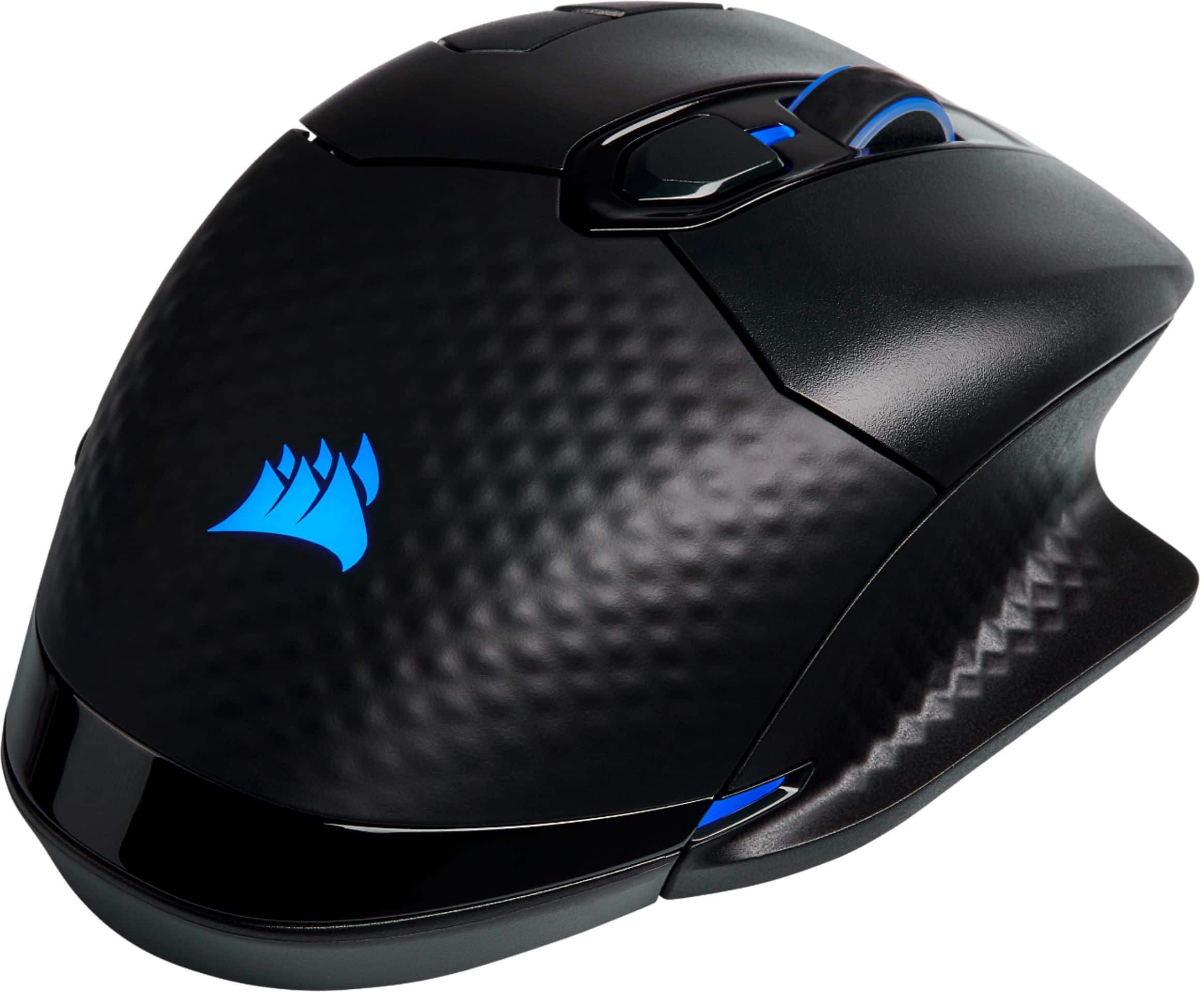 Alt View 15. CORSAIR - DARK CORE RGB PRO Wireless Optical Gaming Mouse with Slipstream Technology - Black.