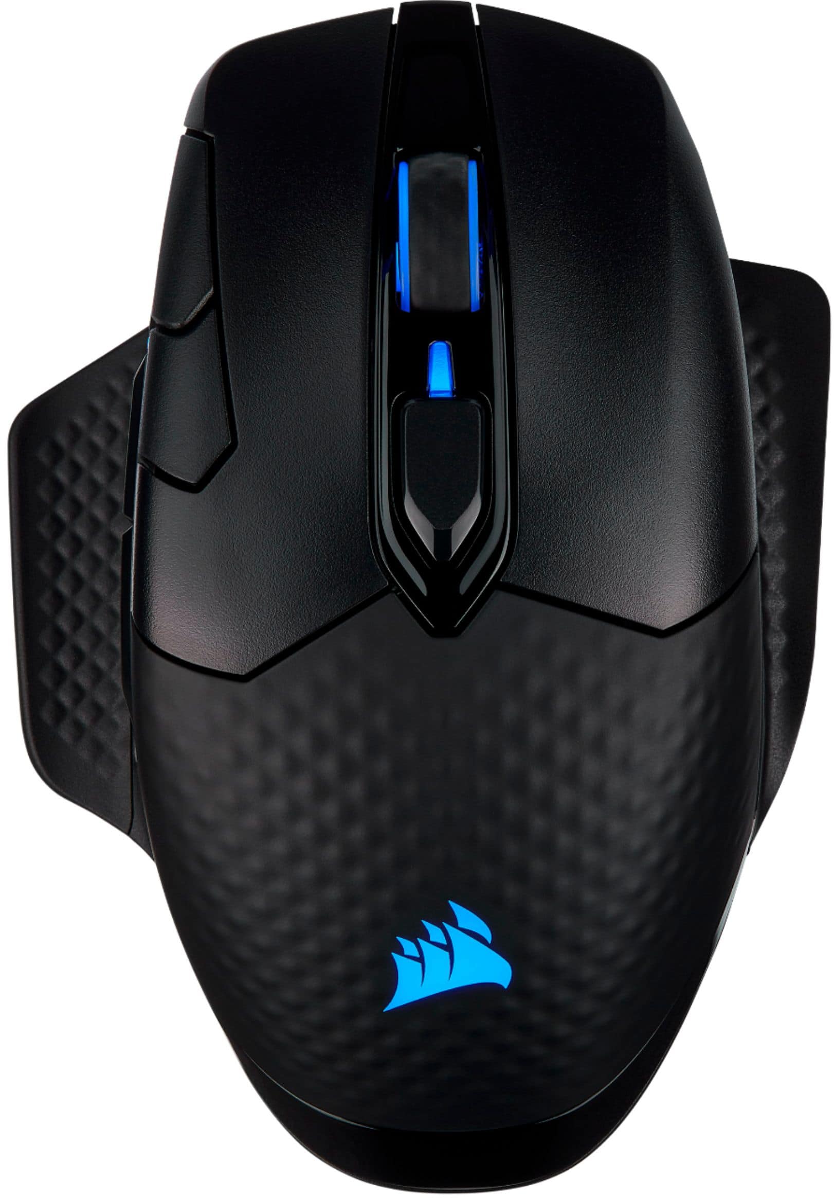 Alt View 16. CORSAIR - DARK CORE RGB PRO Wireless Optical Gaming Mouse with Slipstream Technology - Black.