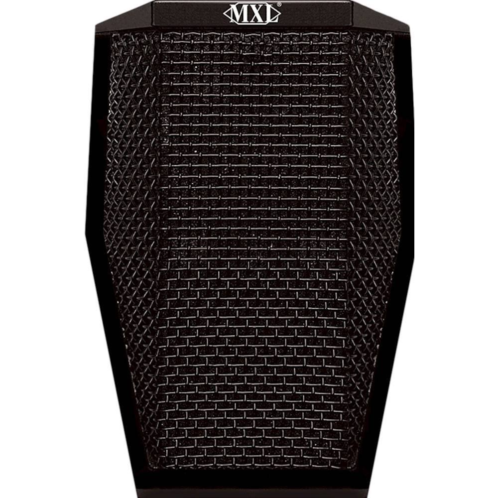 Front. MXL - LED USB Boundry Microphone - Black.