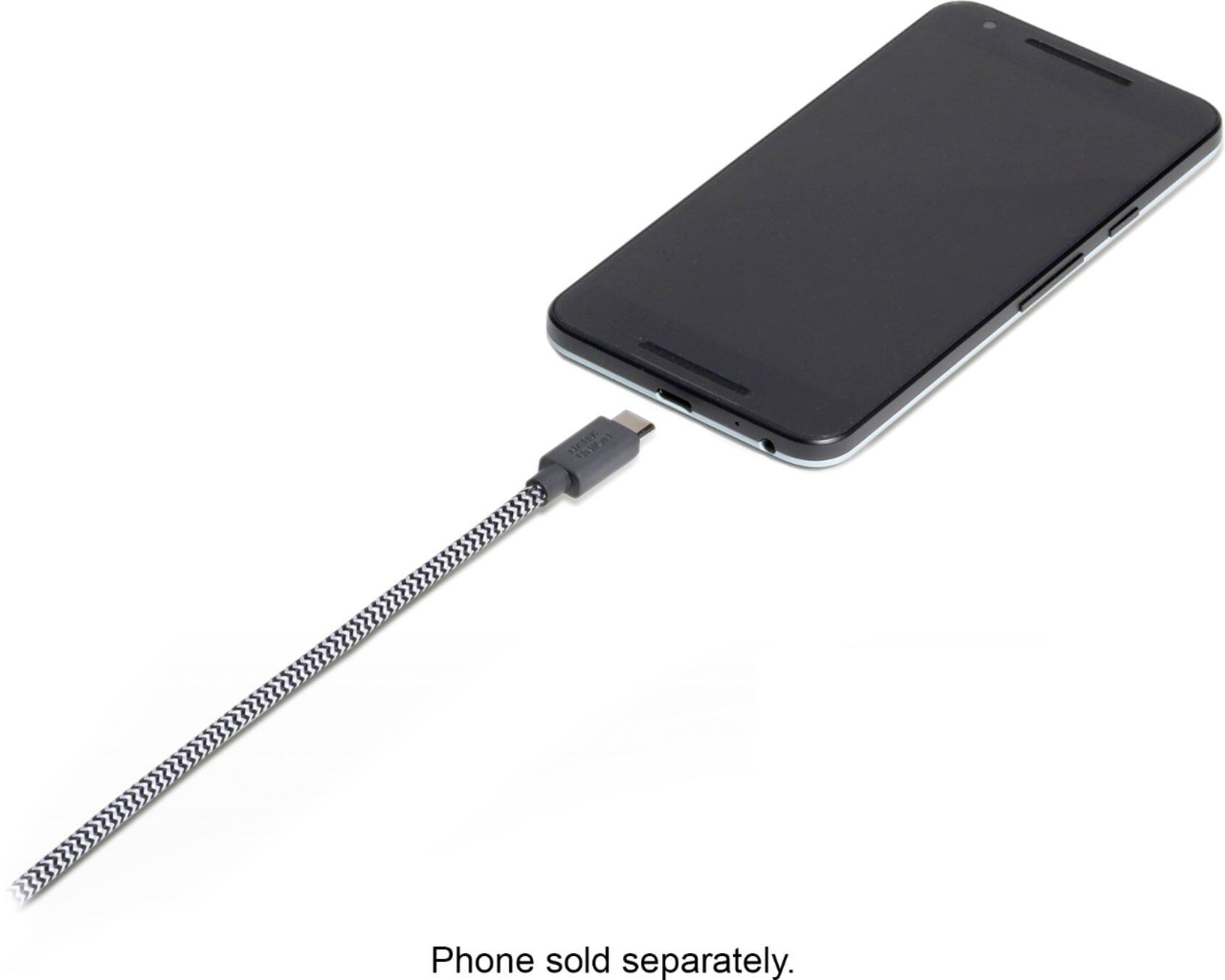 The text on the image reads "Phone sold separately."