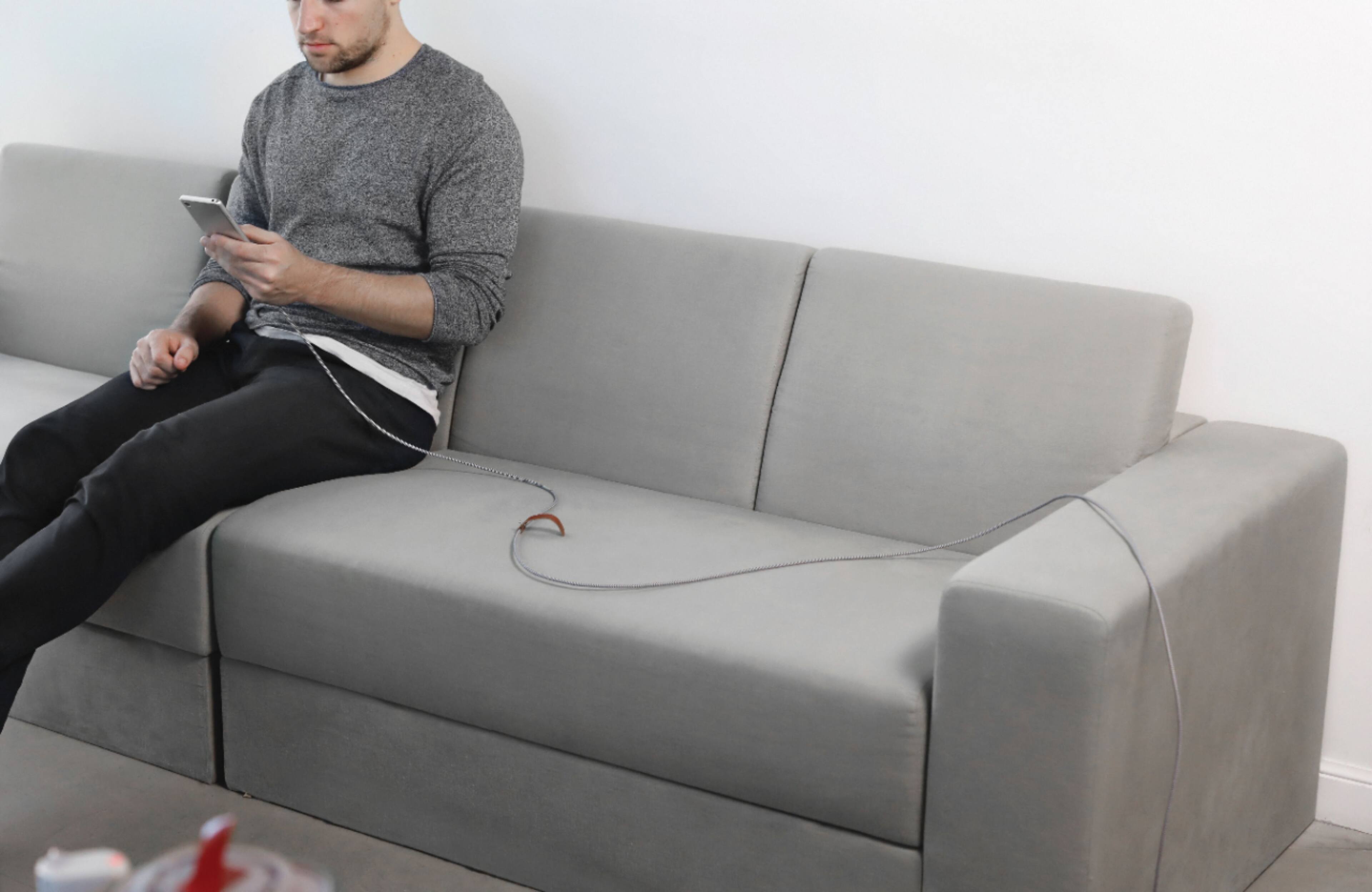 Alt View 11. Native Union - 10' USB Type C-to-USB Type A Cable - Zebra.