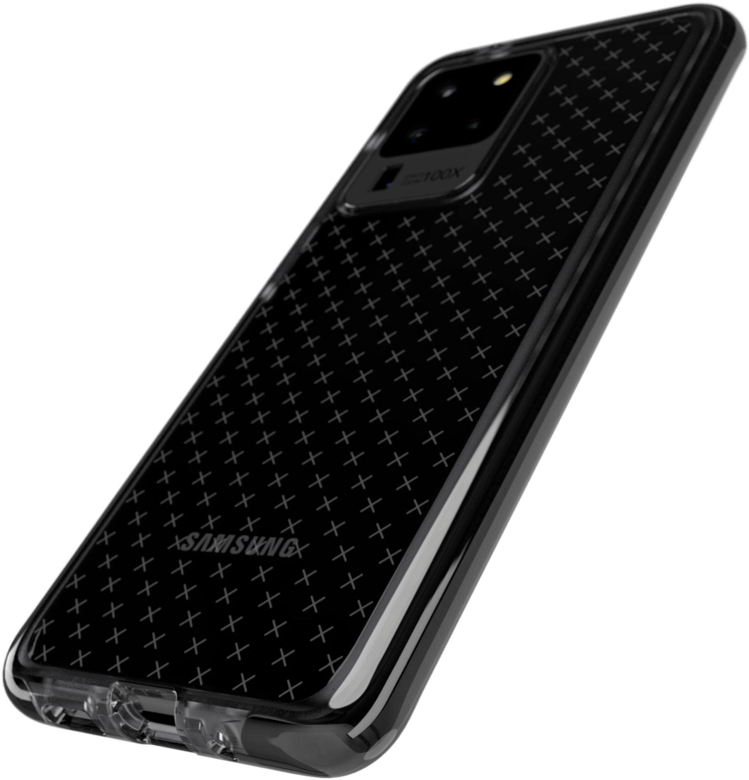 Best Buy: Tech21 Evo Check Case for Samsung Galaxy S20 Ultra 5G Smokey ...