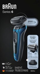 Braun - Series 6 Wet/Dry Electric Shaver - Blue - Angle_Zoom
