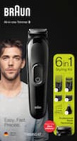 Braun - 6-in-1 Dry Hair Trimmer - Black - Angle_Zoom
