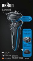 Braun - Series 5 EasyClean Wet/Dry Electric Shaver - Blue - Angle_Zoom