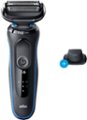 Alt View Zoom 11. Braun - Series 5 EasyClean Wet/Dry Electric Shaver - Blue.