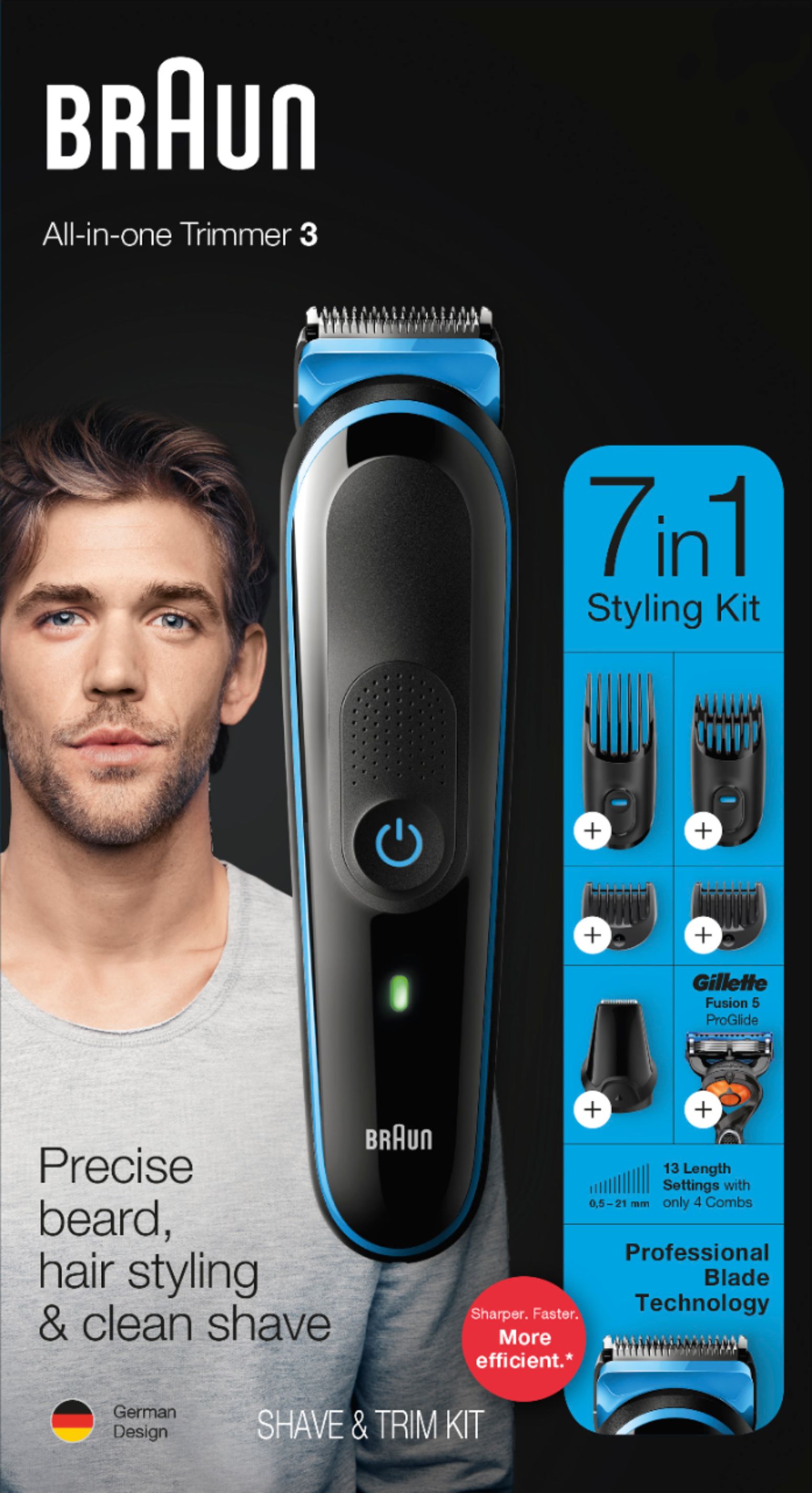 beard styling trimmer