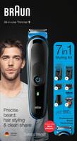 Braun - 7-in-1 Dry Hair Trimmer - Black/Blue - Angle_Zoom