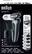 Angle. Braun - Series 7 Wet/Dry Electric Shaver - Black.
