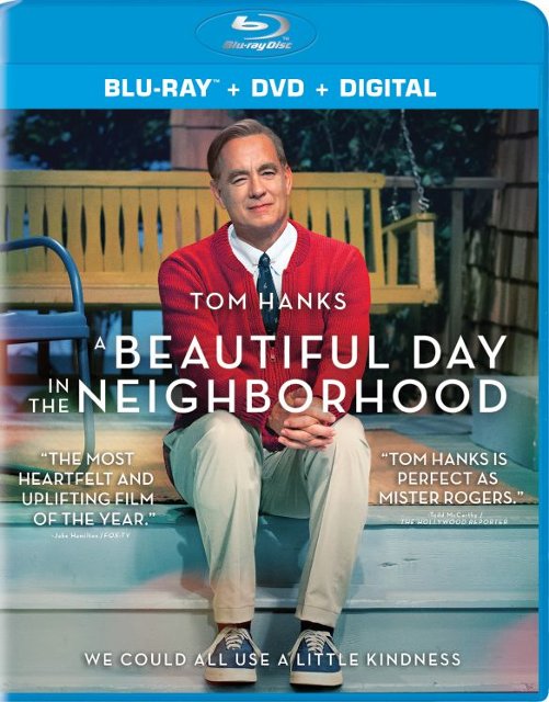 Front Standard. A Beautiful Day in the Neighborhood [Includes Digital Copy] [Blu-ray/DVD] [2019].