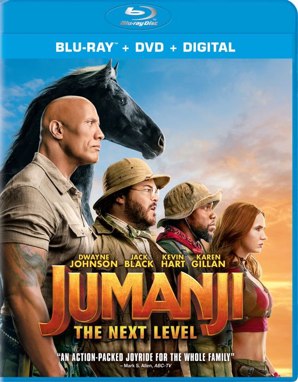 Jumanji: The Next Level [Includes Digital Copy] [Blu-ray/DVD] [2019] was $24.99 now $17.99 (28.0% off)