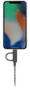 Alt View 11. Native Union - 6.5' USB Type-A-to-Micro-USB/Lightning/USB Type-C Cable - Zebra.