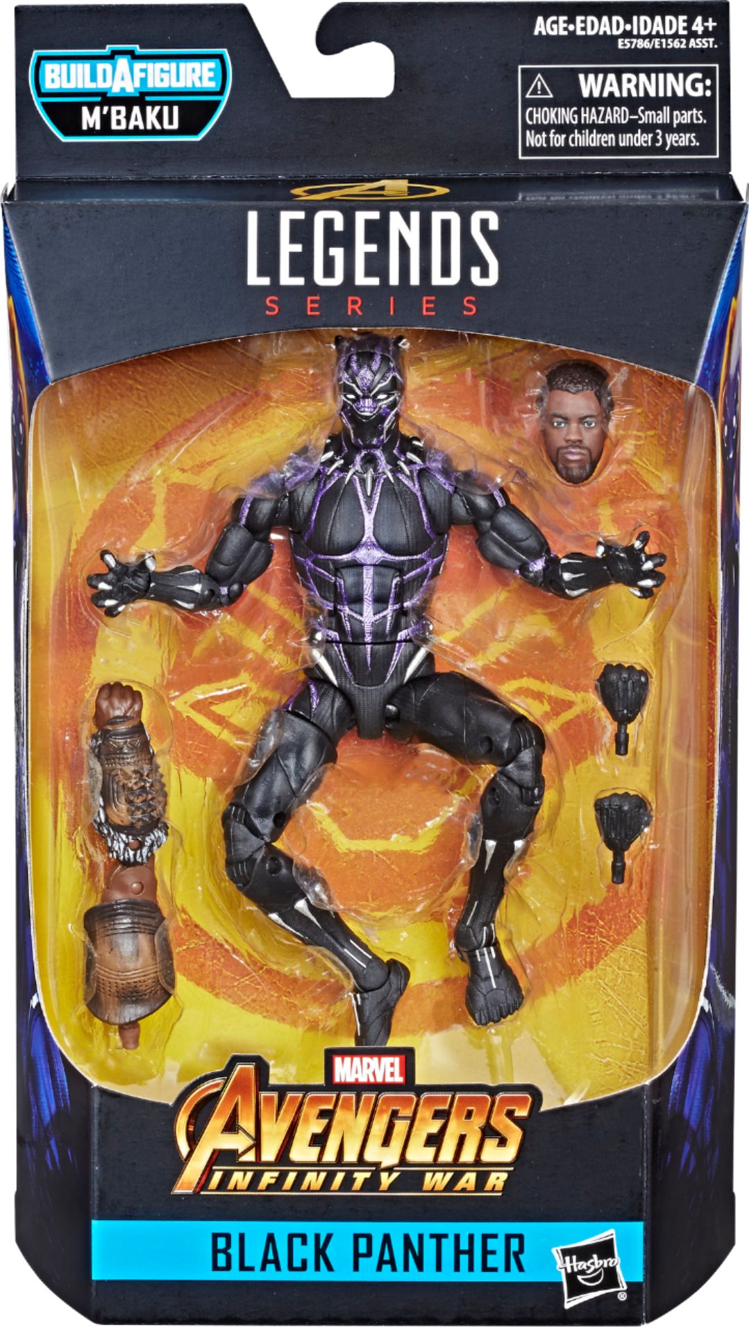 Marvel Legends 6-Inch Series Black Panther Exclusive Action Figure Hasbro Toys