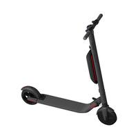 Segway - Ninebot ES4 Foldable Electric Scooter w/28 mi Max Operating Range & 18.6 mph Max Speed - Red/Black - Front_Zoom