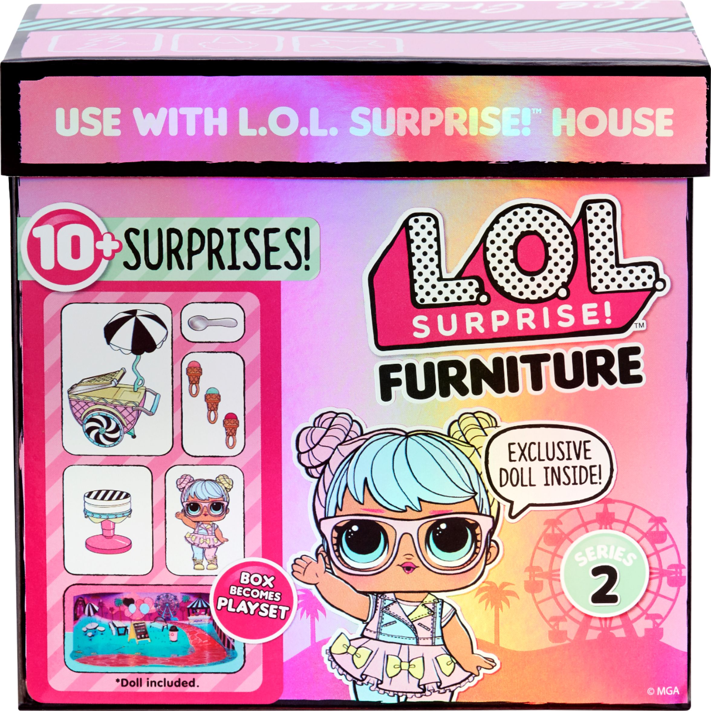 L.O.L Surprise Style 3 Furniture with Doll