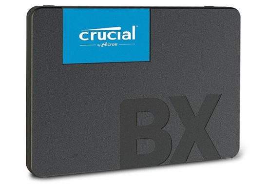 Front Zoom. Crucial - BX500 1TB 3D NAND SATA 2.5" Internal Solid State Drive.