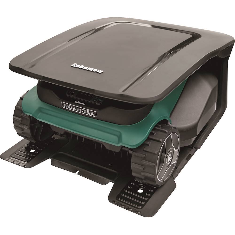Best Buy Robomow RS Robotic Lawn Mower Black/Green 22BSDDAE737