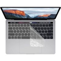 KB Covers - Keyboard Cover for MacBook Pro w/Touch Bar - 13" & 15" - (2016-2019) - Clear - Front_Zoom