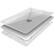 Front. iBenzer - Neon Party Top and Rear Cover for 16" Apple® MacBook® Pro - Crystal Clear.
