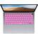 Front. KB Covers - KB Covers - Keyboard Cover for Apple® MacBook® Air 13” (2018-2019) - Pink.