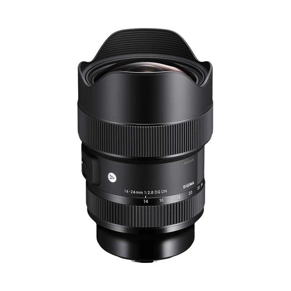 Angle View: Sigma - Art 14-24mm f/2.8 DG DN Wide-Angle Zoom Lens for Leica L - Black