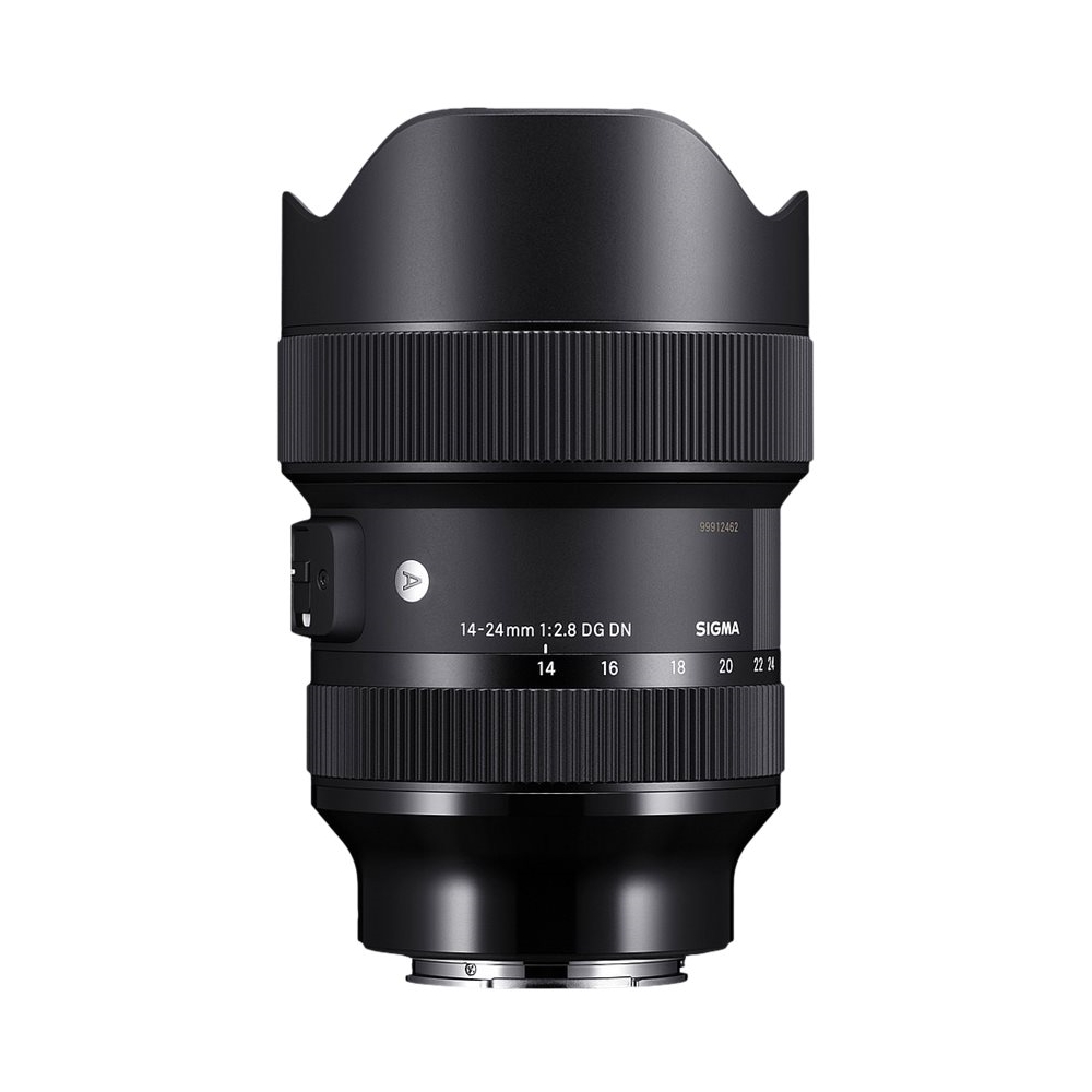 Angle View: Sigma - Art 14-24mm f/2.8 DG DN Wide-Angle Zoom Lens for Sony E-Mount - Black
