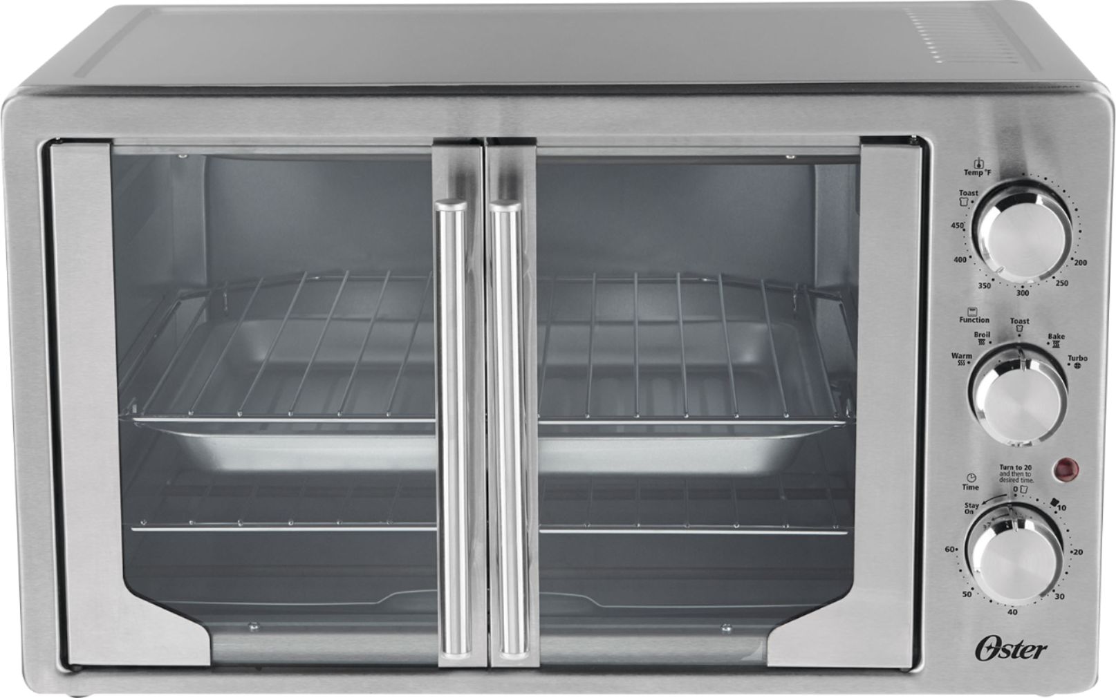 Oster French Door Oven with Convection Metallic  - Best Buy