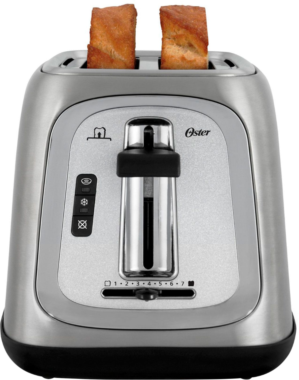 Oster 2 Slice Toaster With Extra-wide Slots In Brushed Stainless