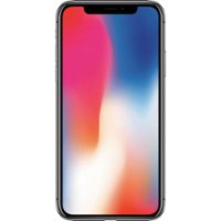 Apple - Pre-Owned iPhone X 256GB (Unlocked) - Space Gray - Front_Zoom