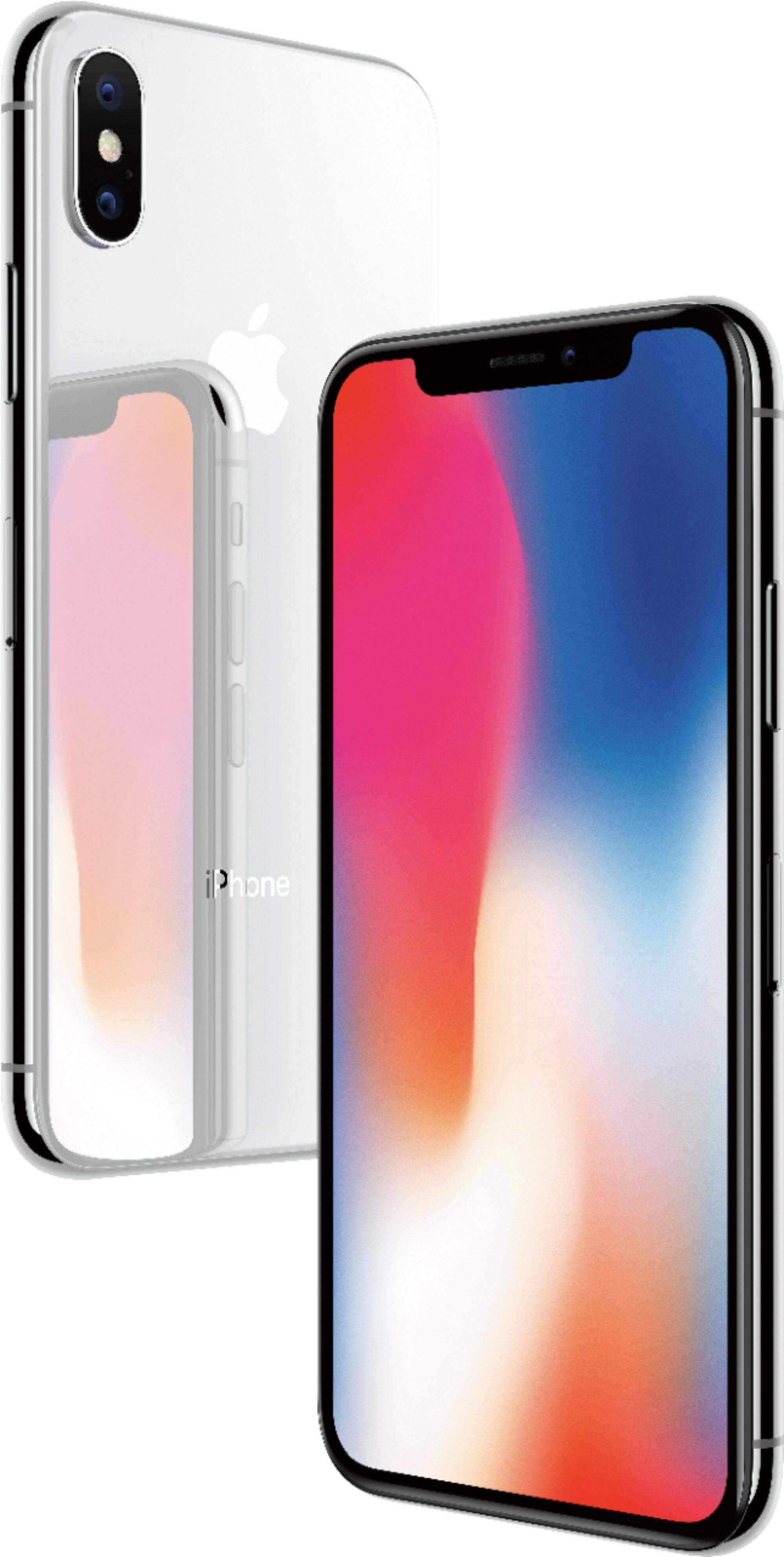 Alt View 24. Apple - Pre-Owned iPhone X 64GB (Unlocked) - Space Gray.