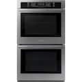 Samsung - 30" Built-In Double Wall Oven with WiFi - Stainless Steel