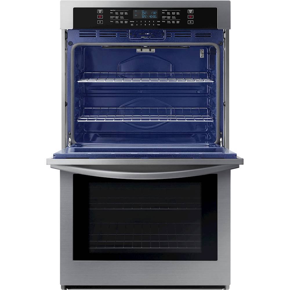 Alt View 12. Samsung - 30" Built-In Double Wall Oven with WiFi - Stainless Steel.