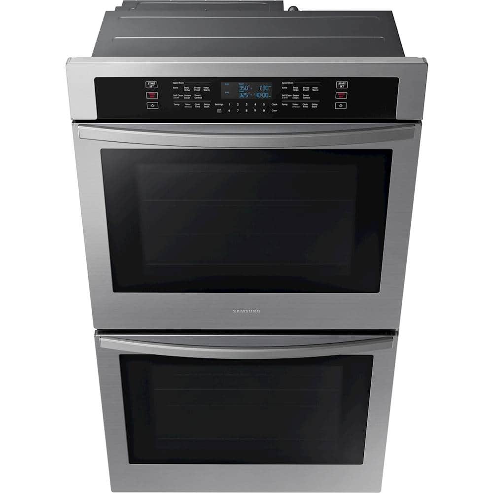 Alt View 15. Samsung - 30" Built-In Double Wall Oven with WiFi - Stainless Steel.