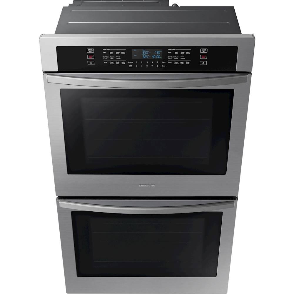 Alt View 15. Samsung - 30" Built-In Double Wall Oven with WiFi - Stainless Steel.