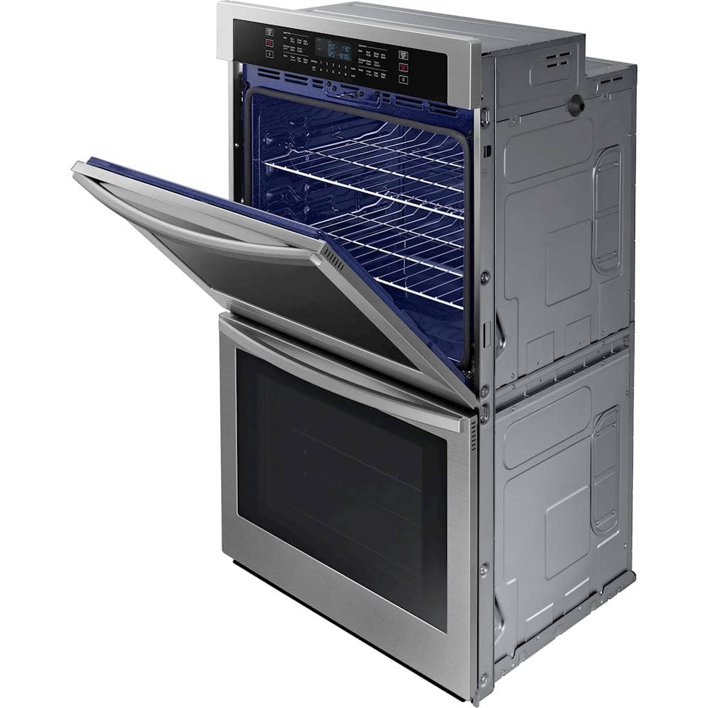 Alt View 18. Samsung - 30" Built-In Double Wall Oven with WiFi - Stainless Steel.