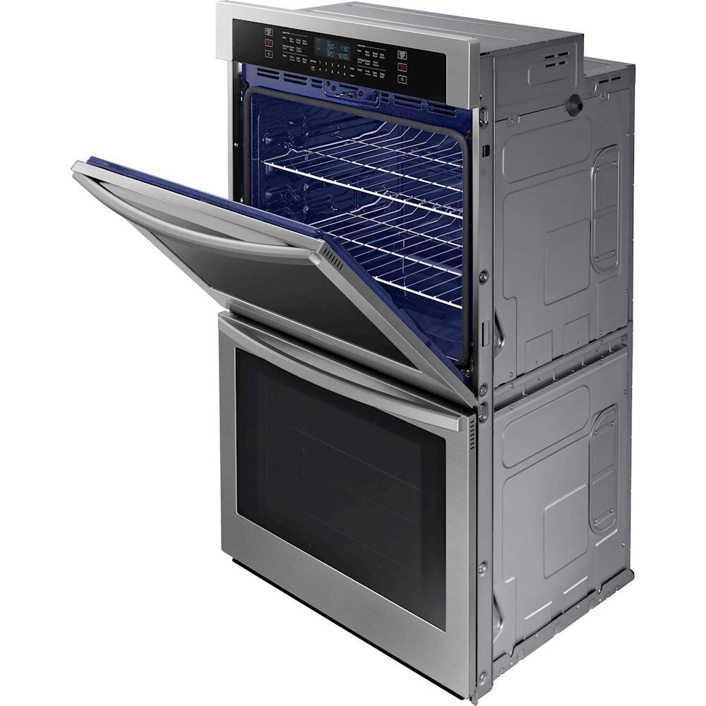 Alt View 18. Samsung - 30" Built-In Double Wall Oven with WiFi - Stainless Steel.