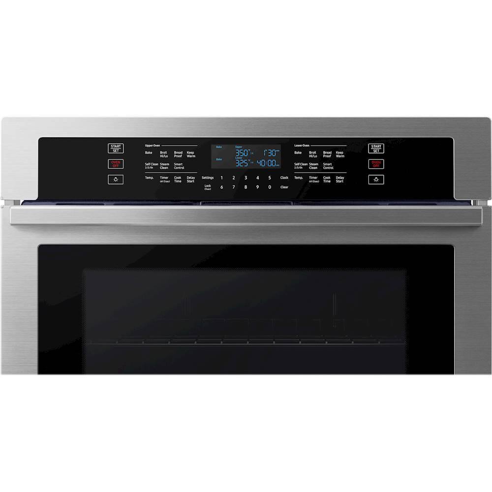 Alt View 19. Samsung - 30" Built-In Double Wall Oven with WiFi - Stainless Steel.