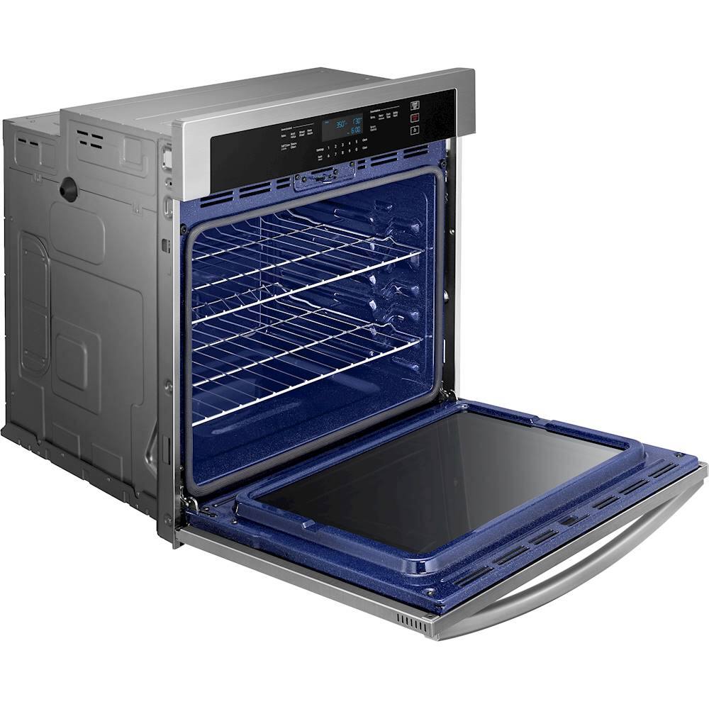Alt View 15. Samsung - 30" Built-In Single Wall Oven with WiFi - Stainless Steel.