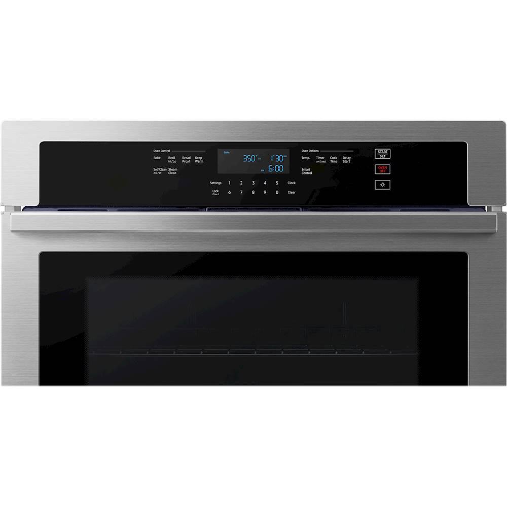 Alt View 17. Samsung - 30" Built-In Single Wall Oven with WiFi - Stainless Steel.