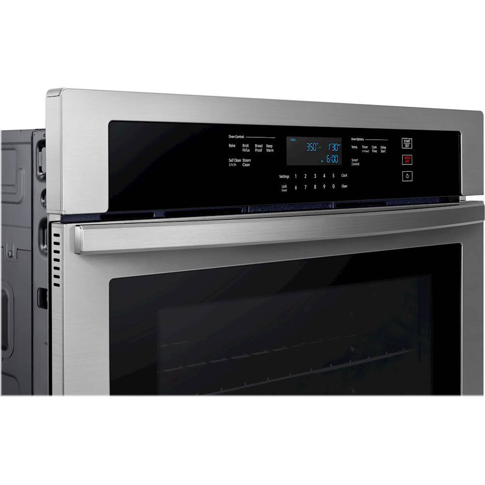 Alt View 18. Samsung - 30" Built-In Single Wall Oven with WiFi - Stainless Steel.