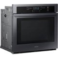 Angle Zoom. Samsung - 30" Built-In Single Wall Oven with WiFi - Black Stainless Steel.
