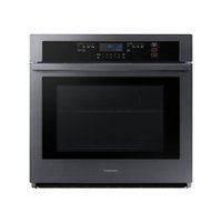 Samsung - 30" Built-In Single Wall Oven with WiFi - Black Stainless Steel - Front_Zoom