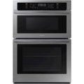 Samsung - 30" Microwave Combination Wall Oven with WiFi - Stainless Steel
