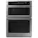 Front. Samsung - 30" Microwave Combination Wall Oven with WiFi - Stainless steel.