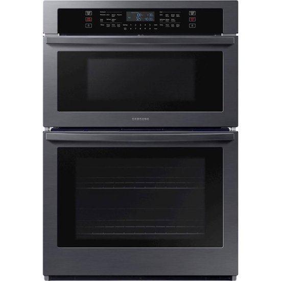 Samsung 30 Microwave Combination Wall Oven with WiFi Black Stainless Steel  NQ70T5511DG - Best Buy