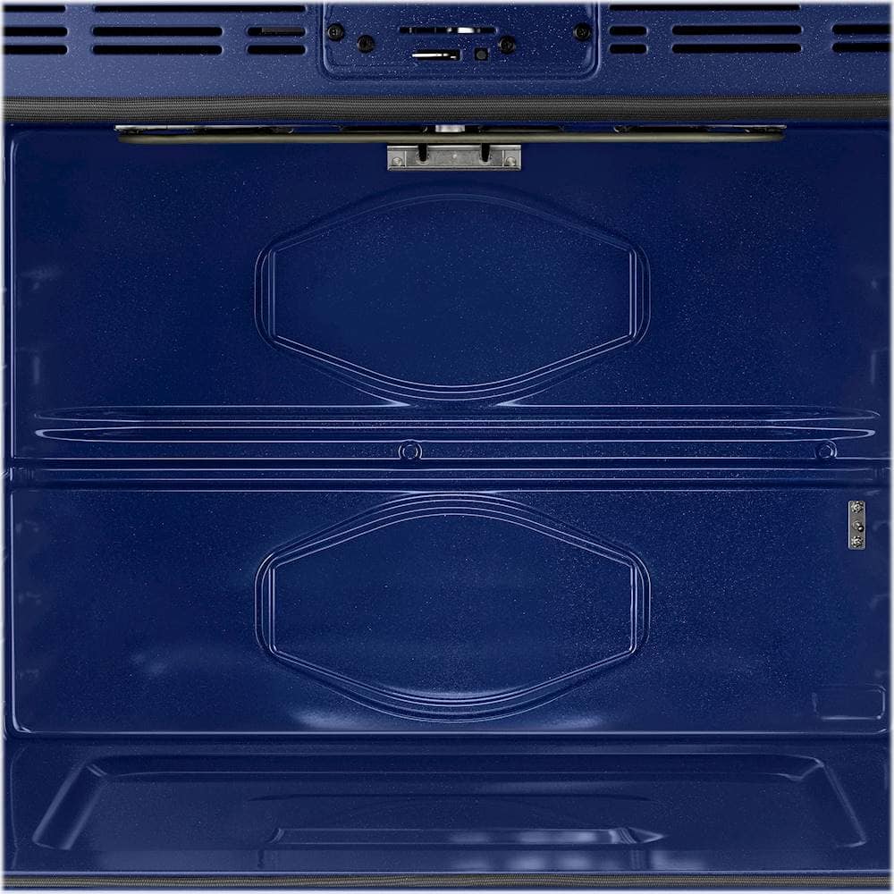 Alt View 18. Samsung - 30" Microwave Combination Wall Oven with WiFi - Black Stainless Steel.