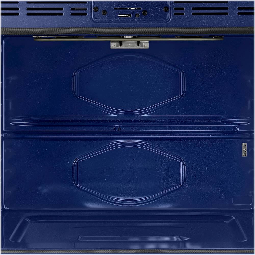 Alt View 18. Samsung - 30" Microwave Combination Wall Oven with WiFi - Black Stainless Steel.