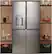 Alt View 18. Café - 27.4 Cu. Ft. Smart Quad-Door Refrigerator - Platinum Glass.